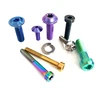 DIN912 Gr5 6AL4V M6 x 20mm 30mm 40mm 45mm Titanium Hex Allen Head Cap Bolt For Bicycle Bike