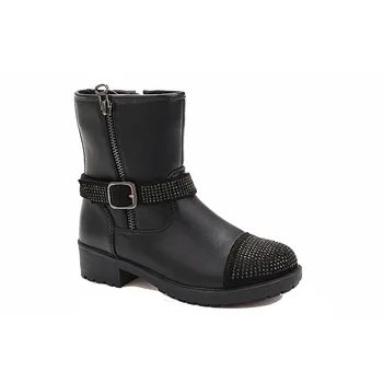 girls black fashion boots