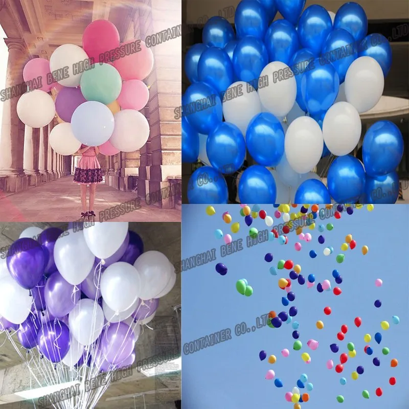 Disposable Helium Gas Tank 22.3l 13.4l Helium Gas Cylinder Balloon Kit