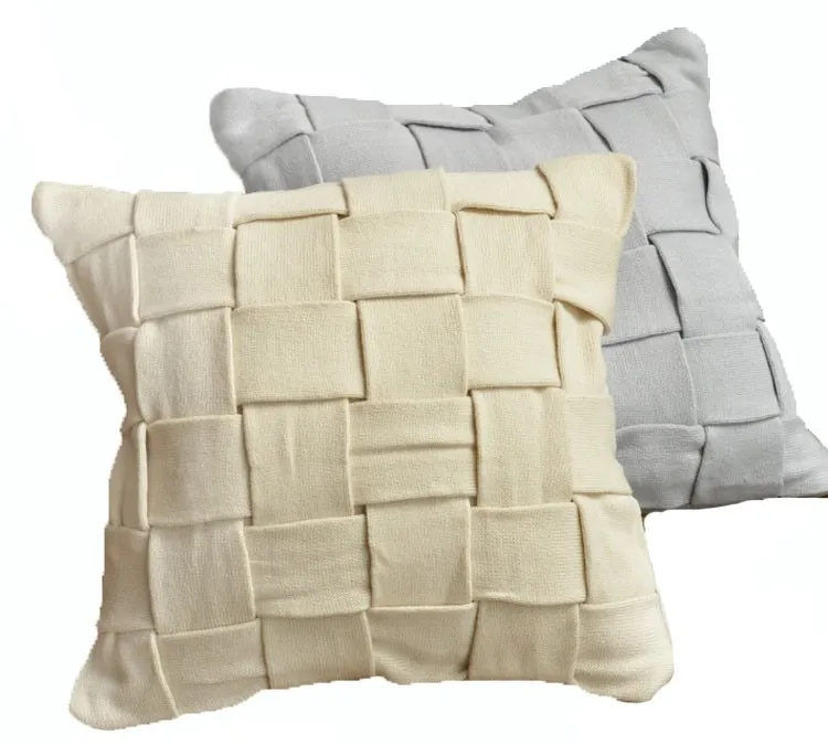 Szplh Handmade Cross Knit Decorative Floor Cushions Buy