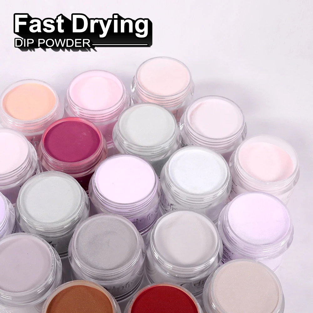 

Hot Sale Dip Fingernail Polish Nude Color Dipping Acrylic Powder For Ombre Nails