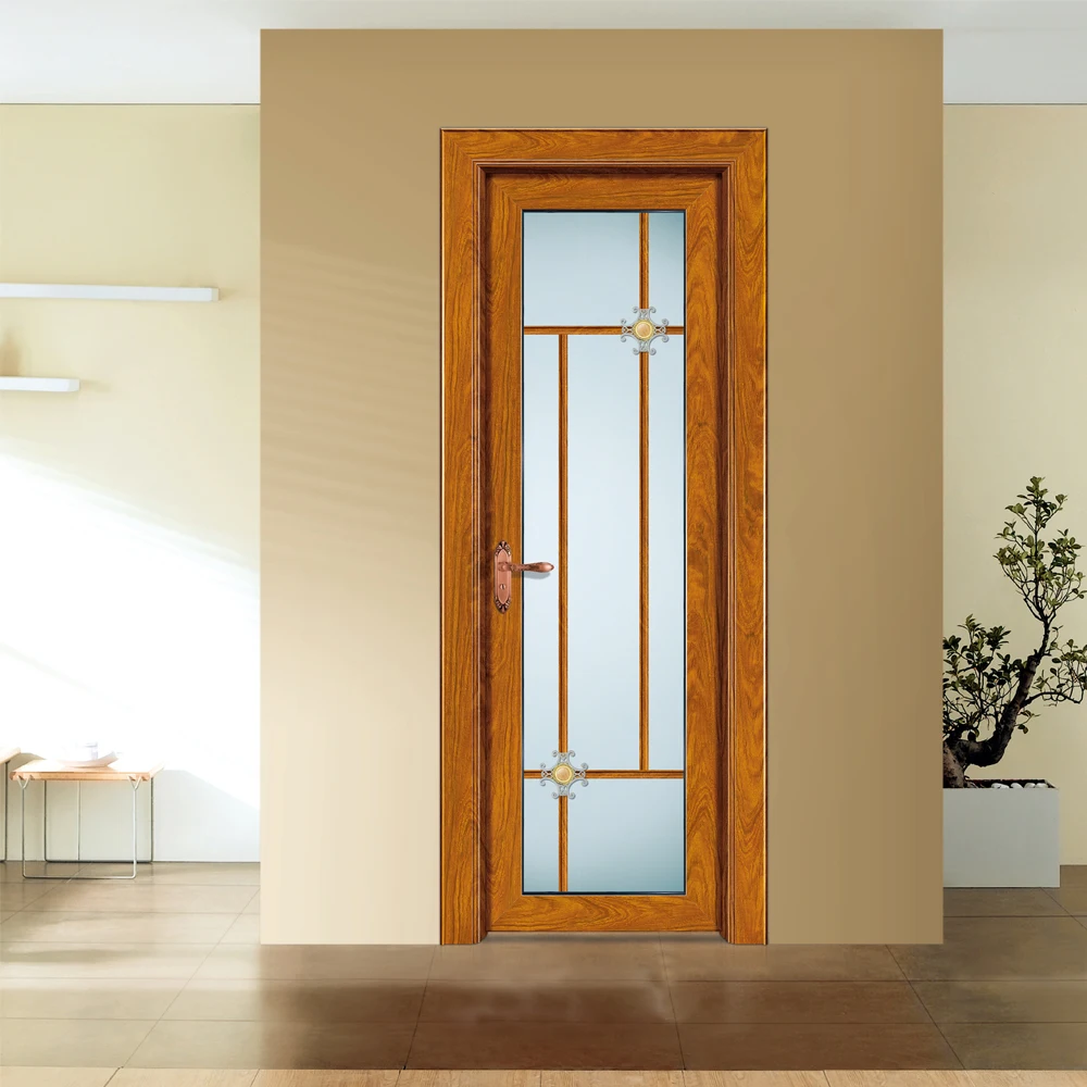 Modern Flush Wood Color Framed Interior Door Design   Buy Flush ...