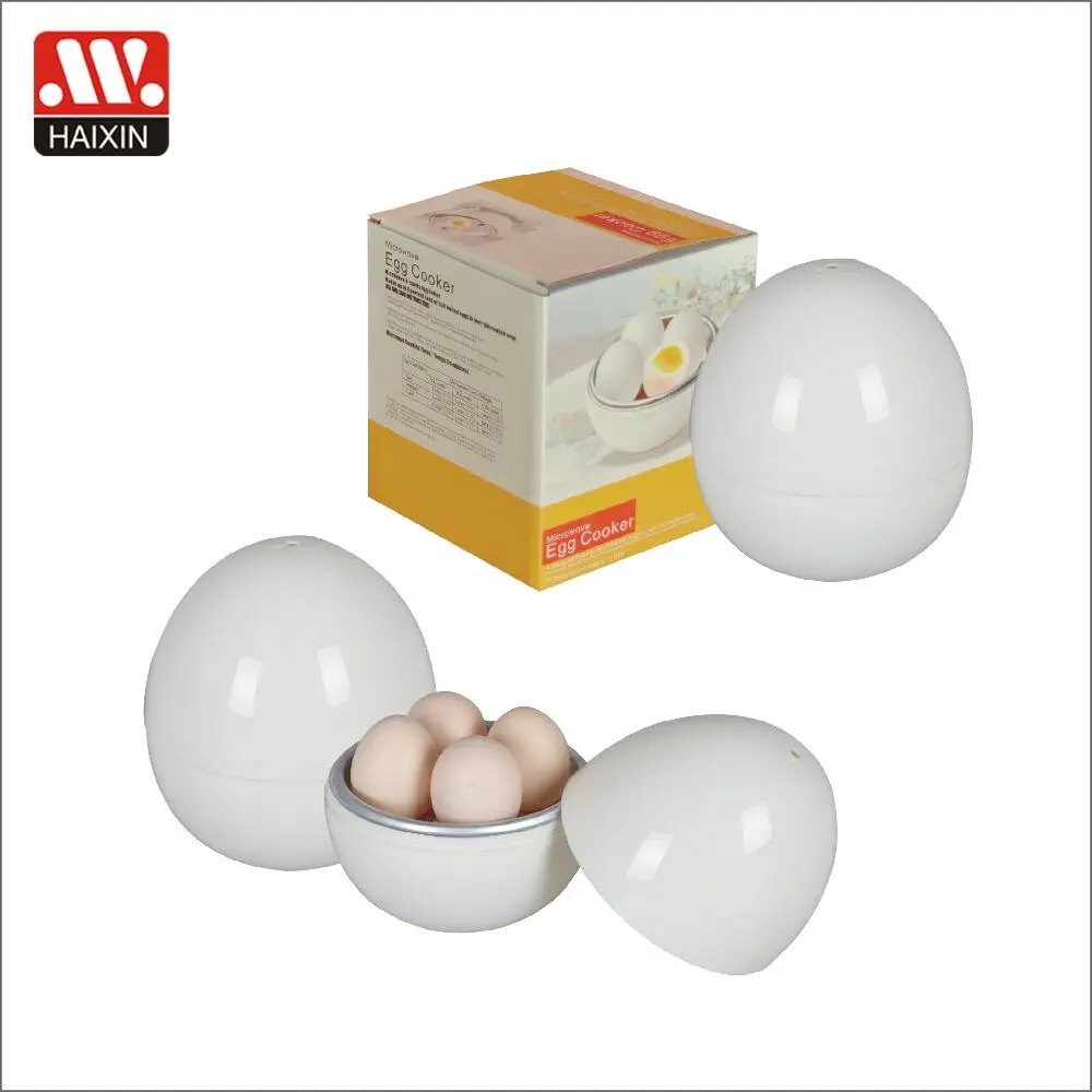 Haixing Microwave Safe Egg Pod Cooker Perfectly Cooks Egg With 4
