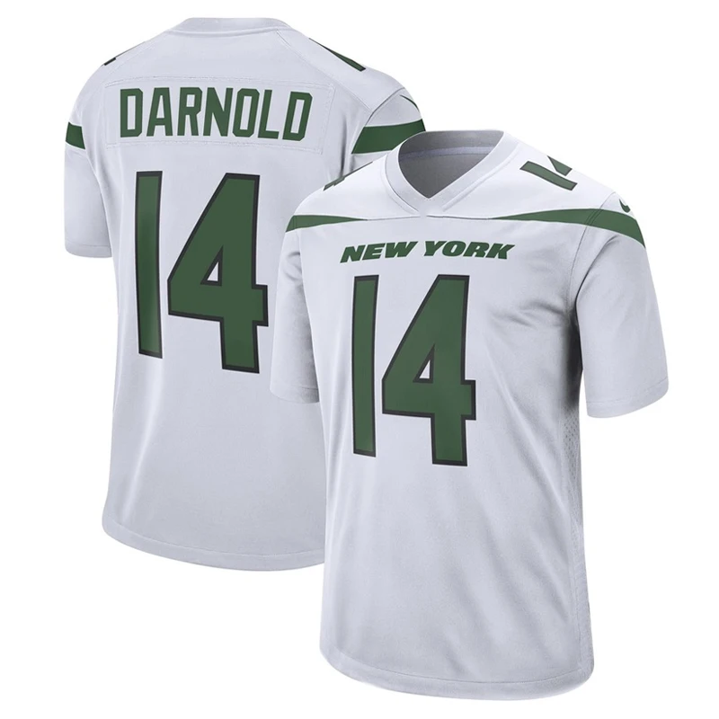 

High-quality 14 Sam Darnold 33 Jamal Adams customizable American football jerseys