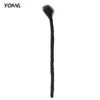 

Yotchoi Locks 0.4cm brazilian virgin human hair extensions packaging handmade silky chocolate brown dreadlocks