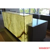Customized Marble Office Reception Counter Salon Hotel Gym Front Desk Design
