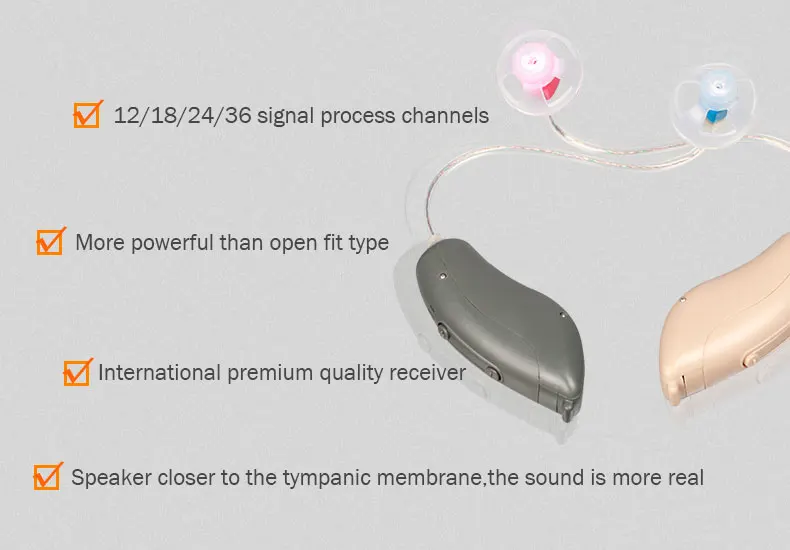 Acosound Cheap Digital China Hearing Aids Ric Earphone For The Deaf