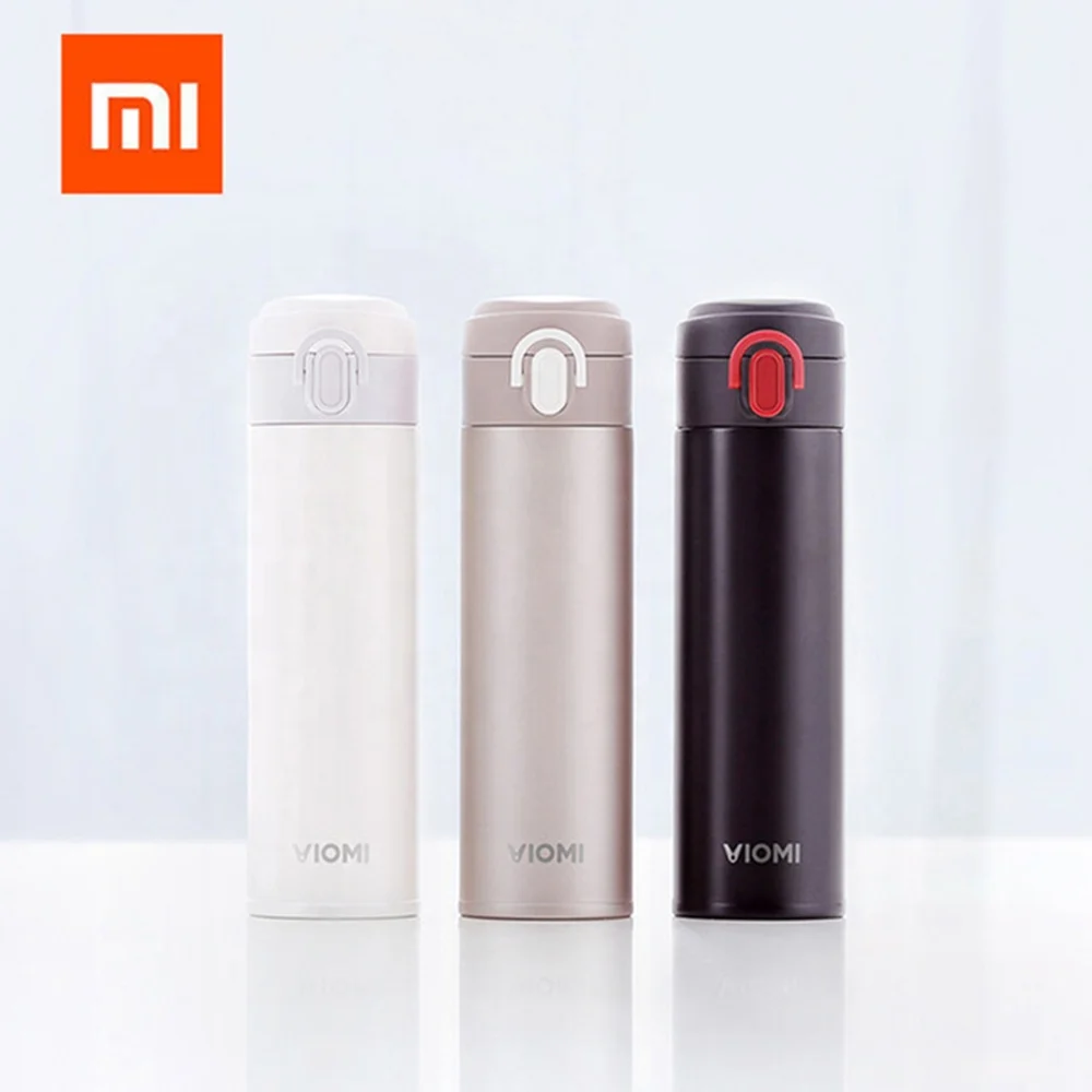 

Original Xiaomi mi Mijia VIOMI smart water bottle reminder Stainless Steel Vacuum 24 Hours, Gold black white