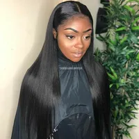 

Silky Straight Hair Sew In Raw Virgin Hair Bundle Vendors With HD Lace Frontal