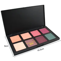 

OEM Cosmetics Vendors 8 Color No Logo Vegan Eyeshadow Palette