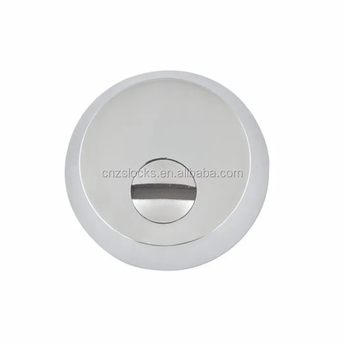 
[12-2] high quality zinc door cylinder lock handle escutcheons plate 