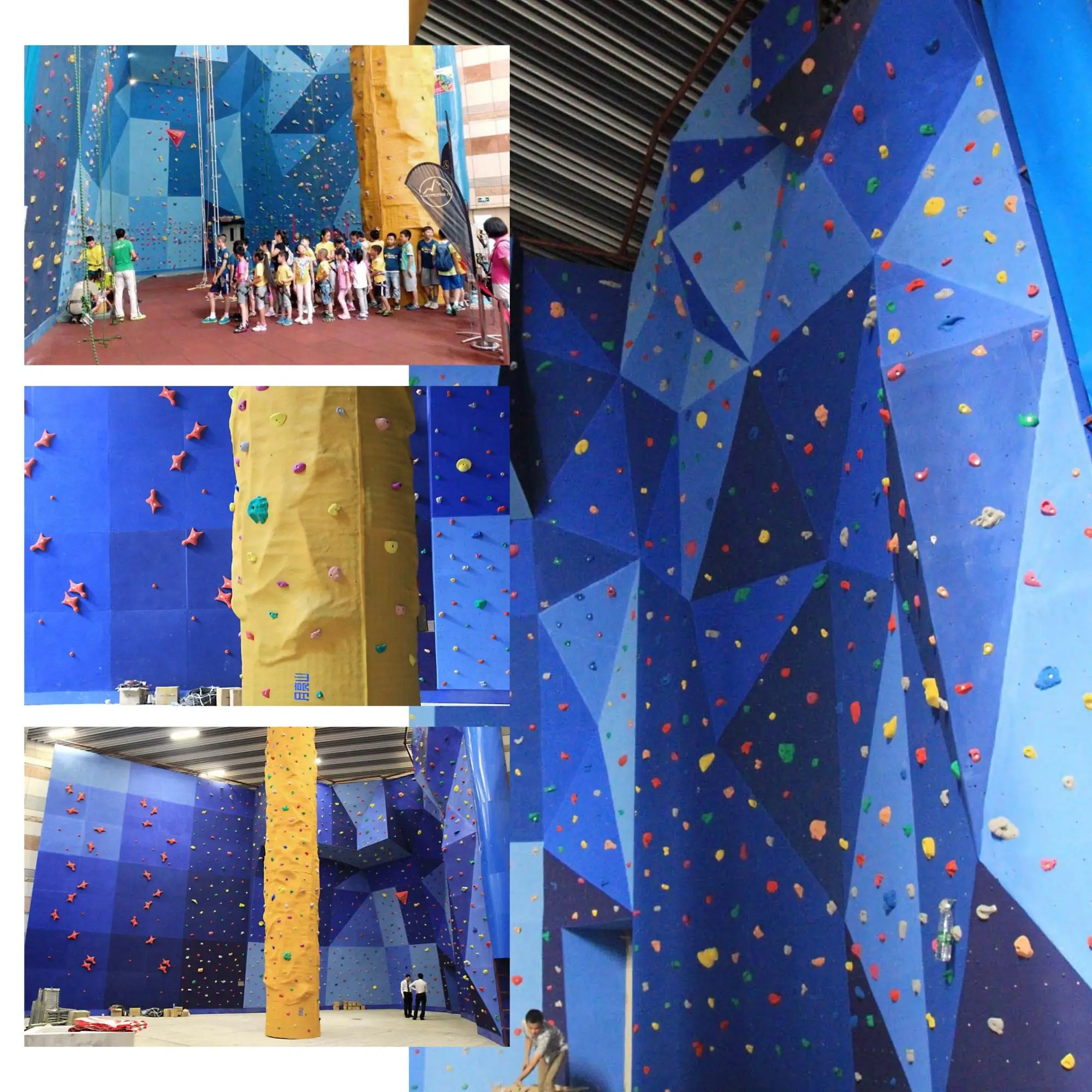 2020 Interactive Playground Large Size Pu Climbing Volumes Climbing