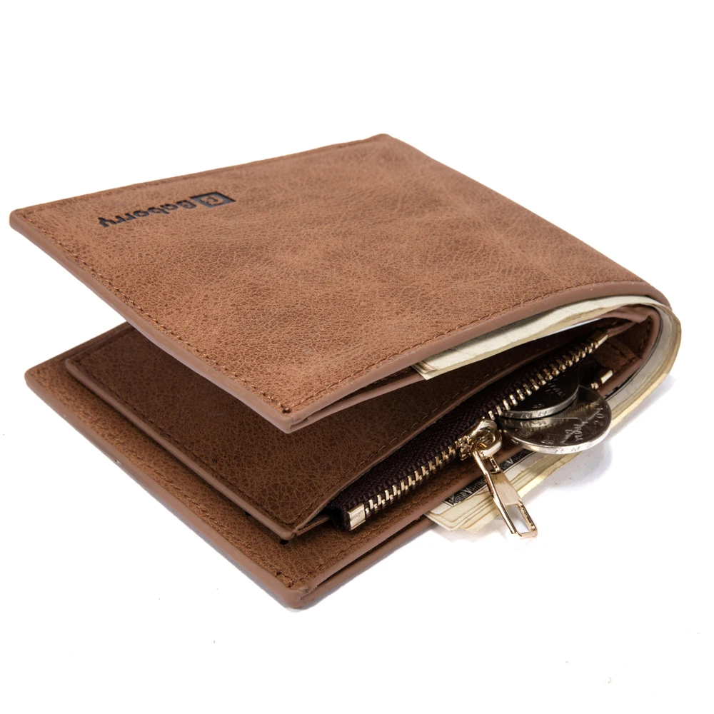 Мода 2019 мужской кошелек с монетой сумка на молнии маленькие Деньги Кошельки новый дизайн доллар тонкий кошелек зажим для денег кошелек