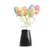 6Pcs/Lot Insertion Eggs Colorful Lovely Toy Decoration Home party Easter Day Egg Gift