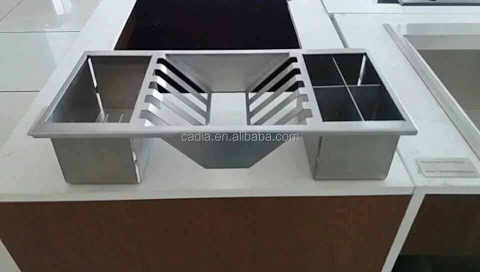 
Custom size 18gauge kitchen stainless steel muntifaction modern sink 