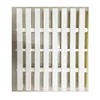 ABS/PPS/PVC material 20cm pvc swimming pool overflow gutter grating