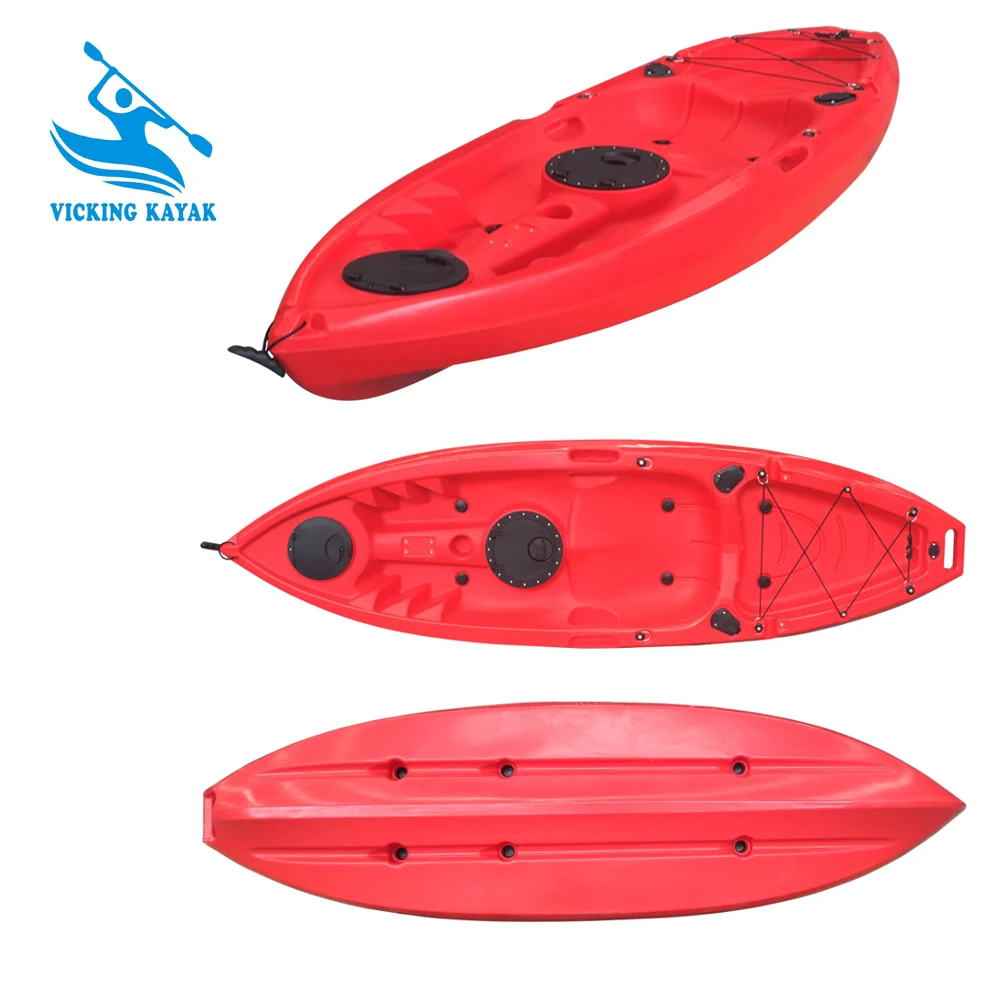 

Cheap Plastic Kayak for Young Man, Camo;red;yellow;blue;green;black;white;yellow mixed green......