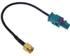 Car Aerial Pigtail Cable Wire Fakra Male Jack to SMA Male Connector Z Type Fakra Antenna Adapter Cable Assembly