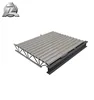 Chestnut covers aluminum framing system for deck