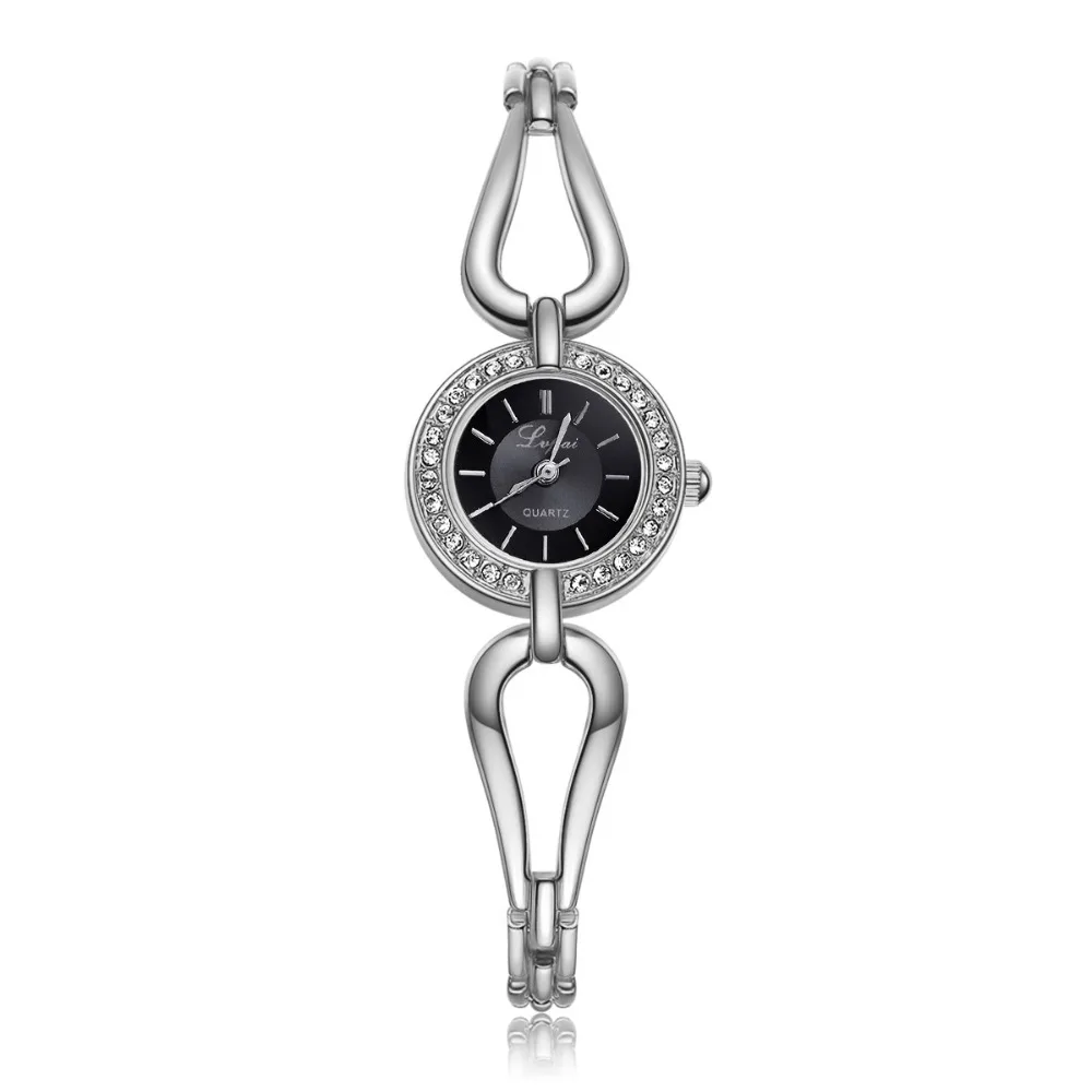 

Lvpai New Brand Gemstone Luxury Watches Women Bracelet Wristwatch Watches Women Dress Fashion Casual Luxury Watch, Gold silver