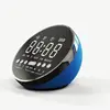 tower fm lcd screen mini radio alarm clock speaker system