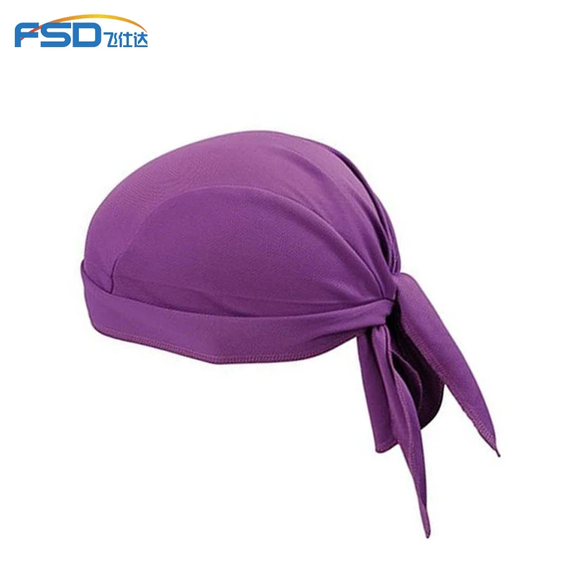 
custom printed 100% Cotton biker durag 