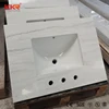 Marble looking 36"x22" solid surface vanity top