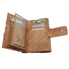 Boshiho фантазии дамы кошелек пробкового дерева эко кошелек