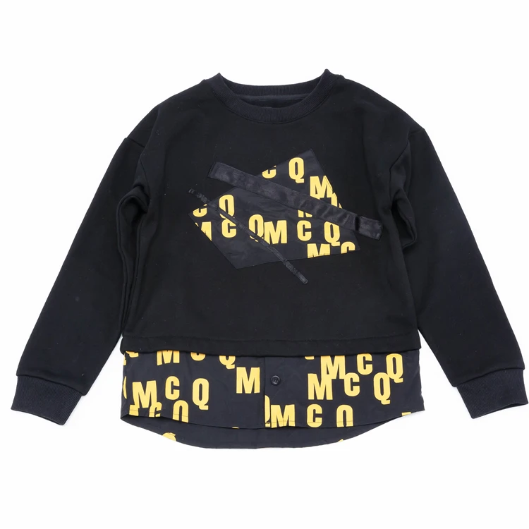 

kids long sleeve sweater hoodie print fabric 100% cotton for hoodie, Picture