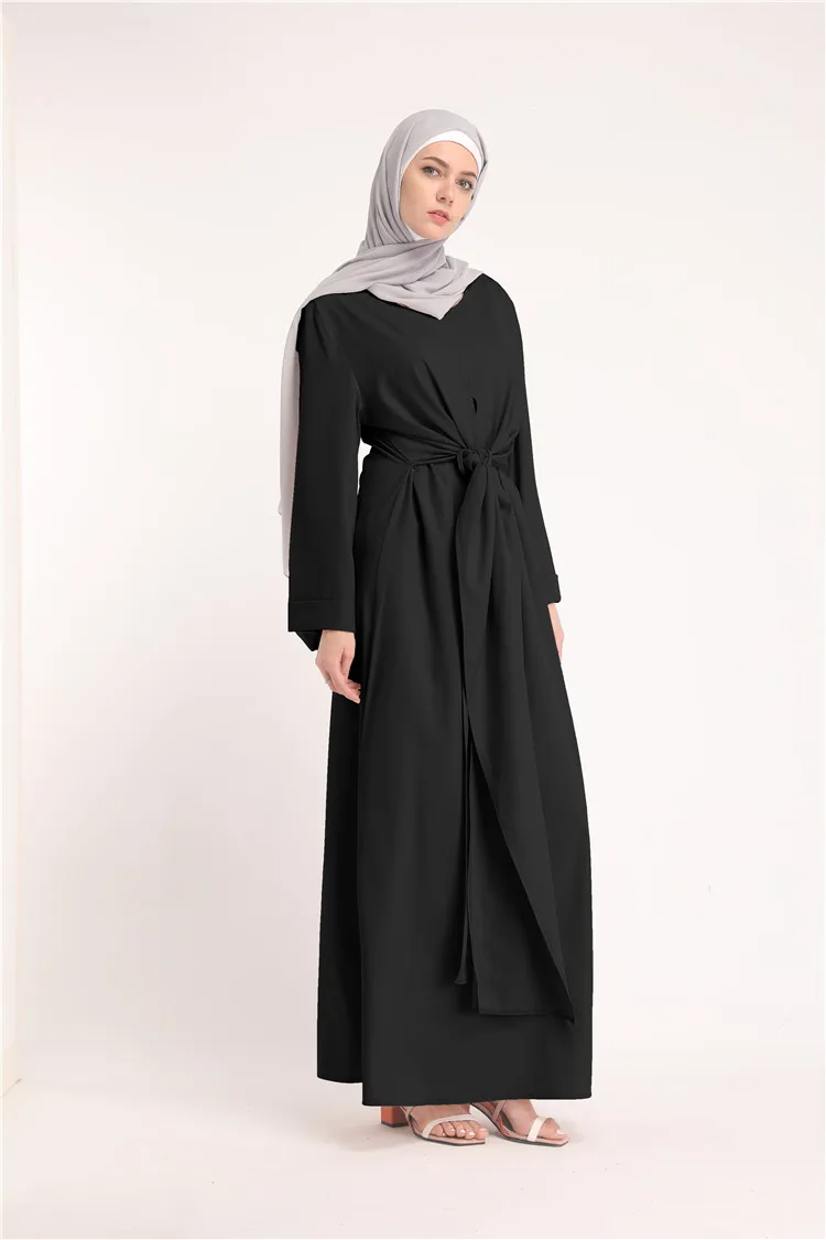 Best Selling 2019 Malaysia Women Islamic Abaya Maxi Wrap Dress - Buy ...