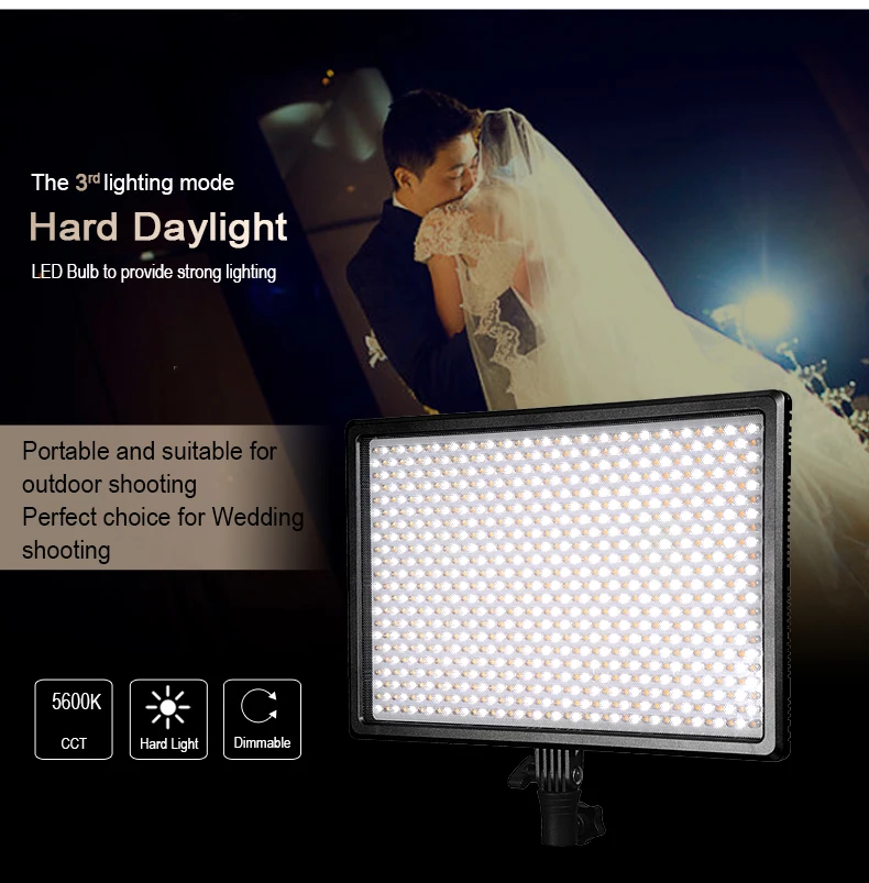 NanGuang video light Mixpad106 4 in 1 video shooting led light SMD soft LED video light for short/long distance shooting