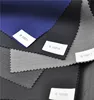Italian designed attractive worsted 70% wool 30%polyester fabric for suit uniform garment