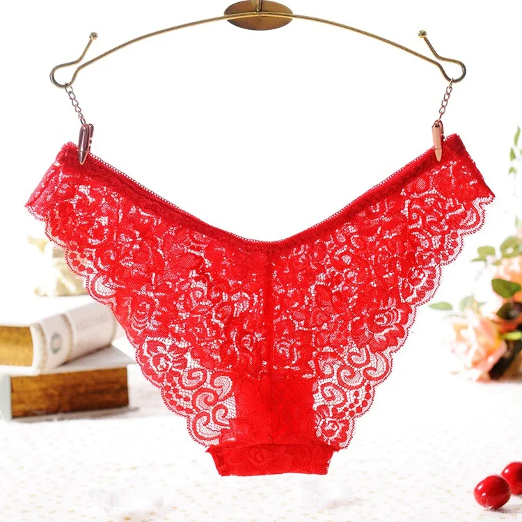 

sexy hipster transparent push up lacy bikini briefs for women, 7 colors as photo