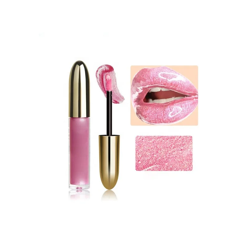 

Crystal Lip Gloss Liquid Lipstick Long Lasting Moisturizing Lips Gloss Lipstick Shimmer Glitter Lip Tint Lipgloss