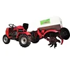 Farm implement 3 point rotary ditcher machine with fertilizer