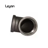 black threaded pipe fittings 2 "90 female elbow malleable iron pipe fittings