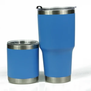 Double Walled Beer Cup 10oz/20oz/30oz Stainless Steel Travel Coffee Mug