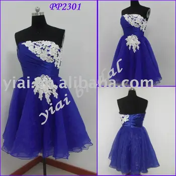 Pp2301 Short Blue Western Party Wear Dresses Birthday Dress Evening 21st Pp2301 Short Blue Western Party Wear Dresses Birthday Dress Evening 21st