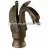 X8620B4 Deck Mounted Bronze Color and Swan Shape of Brass Wash Basin Tap