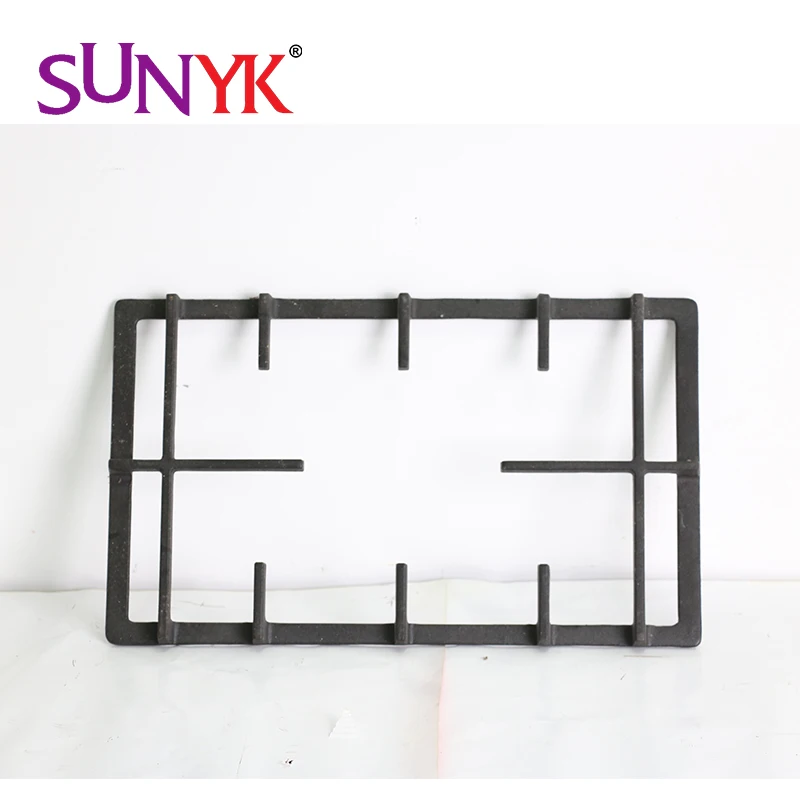 Enamel Paint Custom Commercial Kitchen Cast Iron Pan Support Cast Iron Pan Support