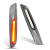 2019 Carbon Housing Clear Dynamic/Flowing LED Side Marker Light For BMW E81 E82 E87 E88 E90 E91 E92 E93 E60 E61 E84 E83