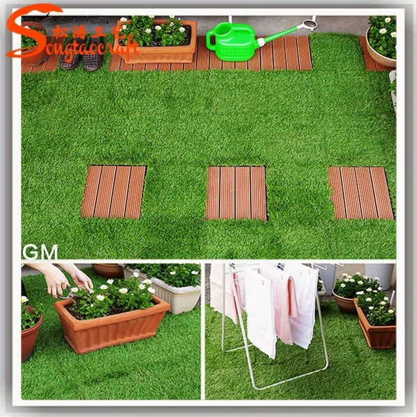 Enkripsi murah karpet rumput buatan rumput buatan plastik 