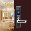 Voice prompt password combination door handles lock