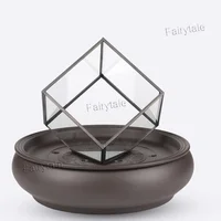 

Molecular Gastronomy Dish Plate Creative Chinese Zen Cuisine Clay Glass Dry Ice Plate