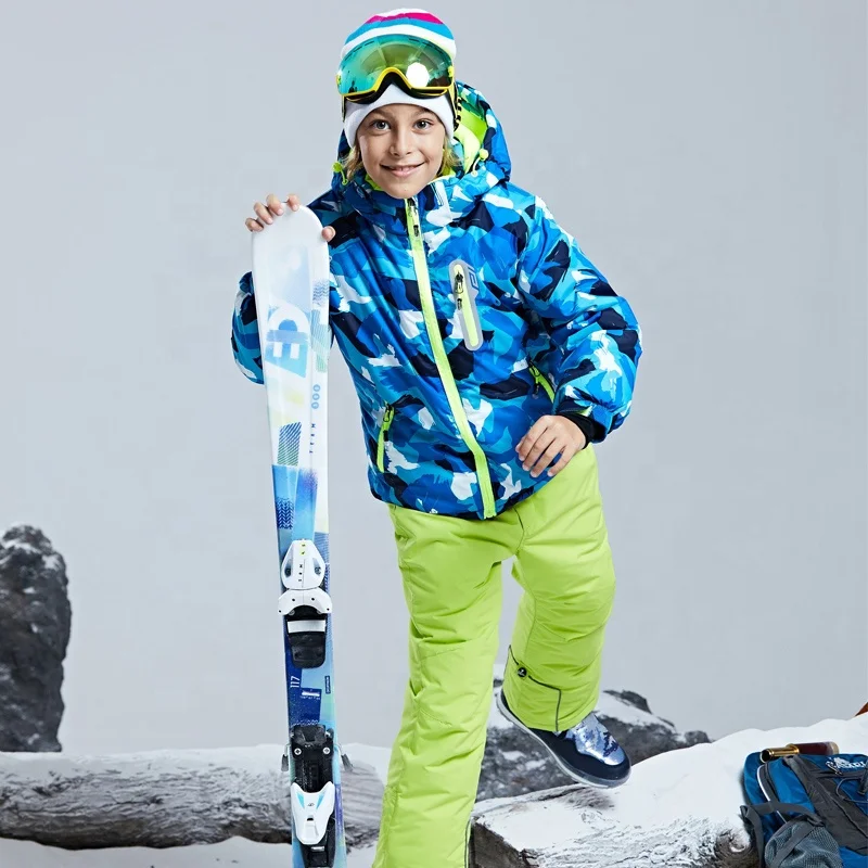 

Outdoor Water Proof Thermal Colorful Camo Ski Snowboard Suit, Lots of pattern for your reference