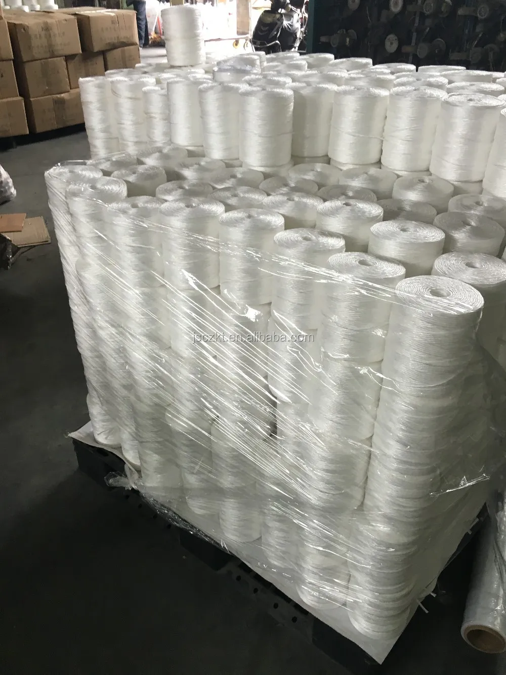 100 New Raw Material White Color Pp Packing String Pp Rope Pp String