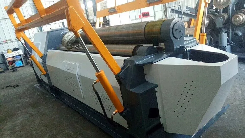 MTW12 cnc sheet metal rolling machine hydraulic steel plate roll