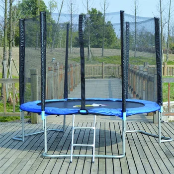 
Professional garden outdoor 8ft trampoline with safety net for kids 