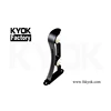 KYOK Strong windows accessories double window curtain bracket , strong aluminium curtain bracket curtain socket