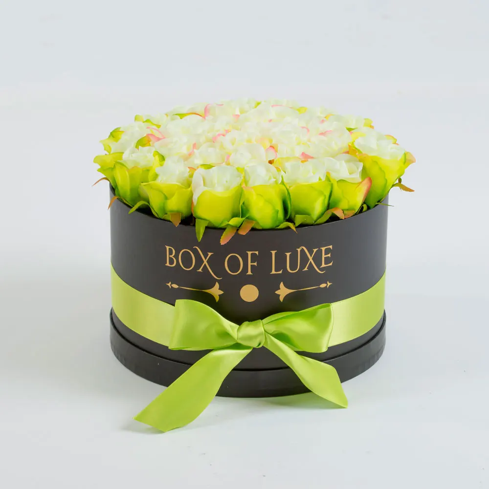 Hot Sell Custom Matt Black Flower Shipping Boxes Flowers Delivery Boxes